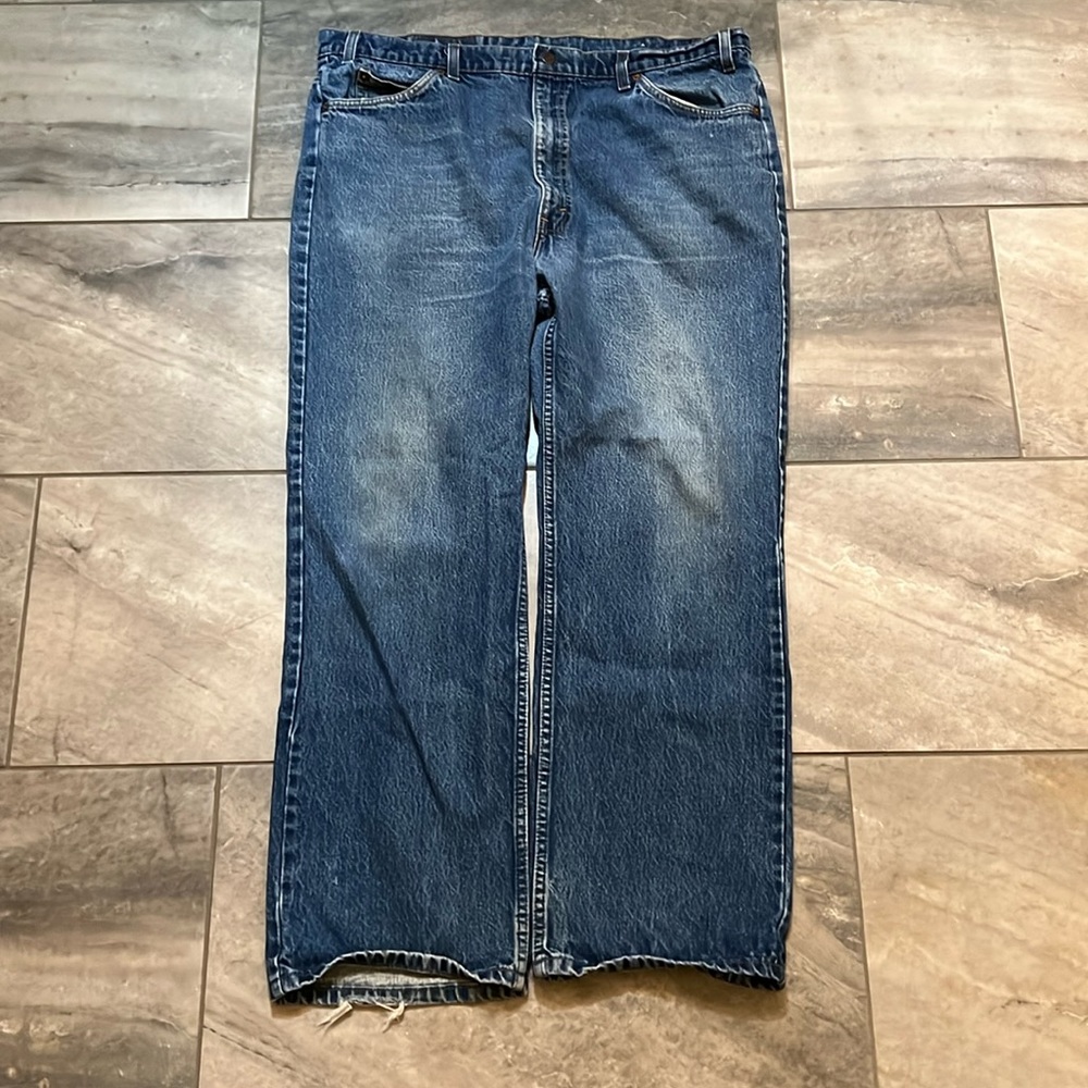 Vintage 80s Levi’s boot cut orange tabs